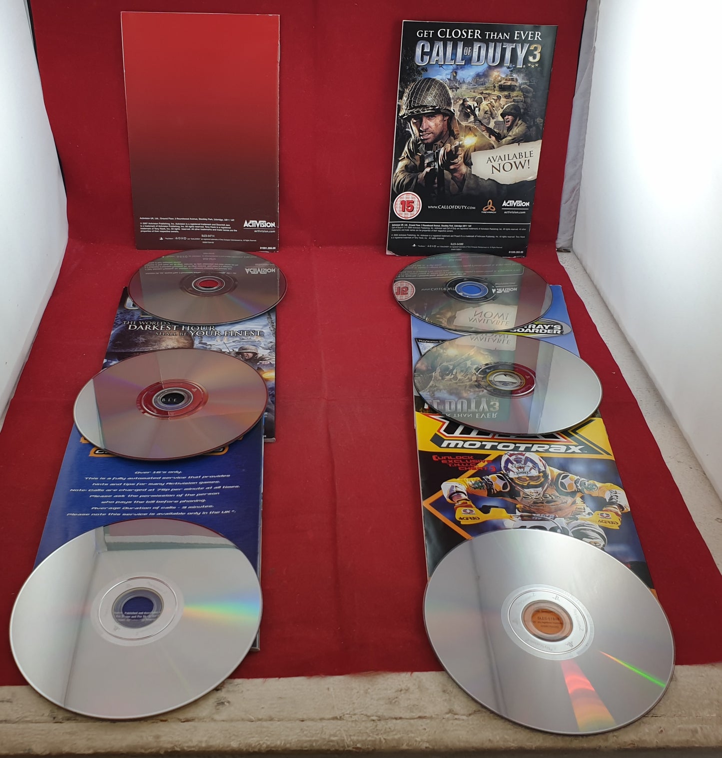 Tony Hawk's X 6 Sony Playstation 2 (PS2) Game Bundle