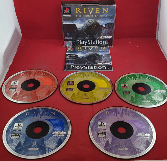 Riven the Sequel to Myst Sony Playstation 1 (PS1)