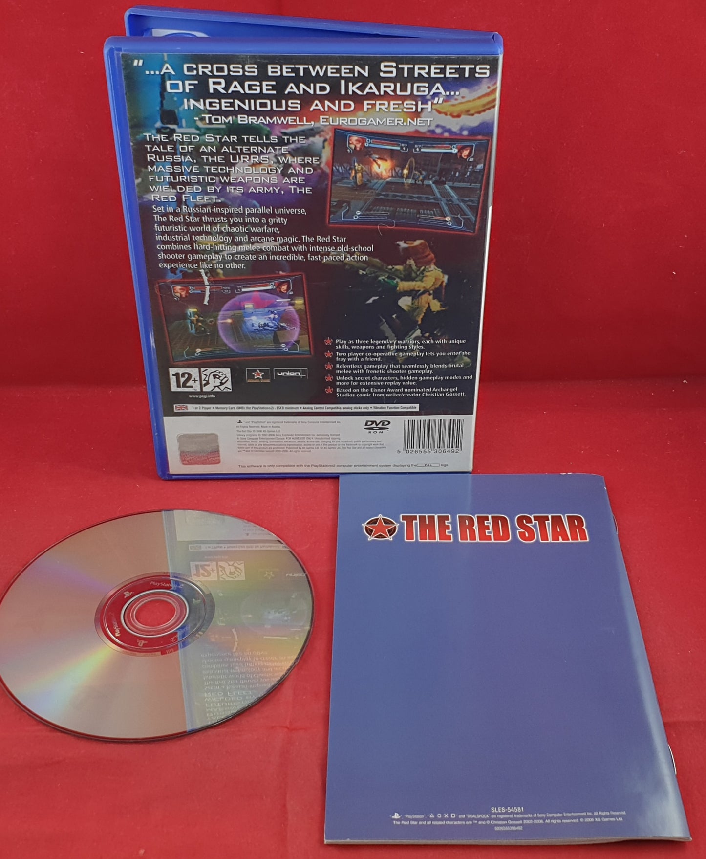 The Red Star Sony Playstation 2 (PS2) Game