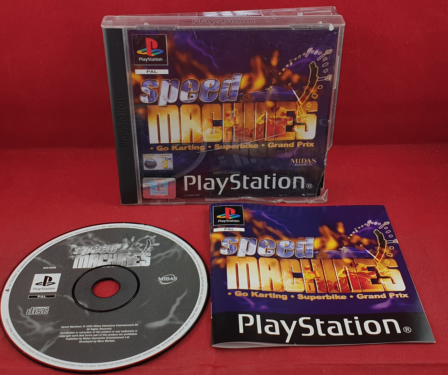 Speed Machines Sony Playstation 1 (PS1) Game