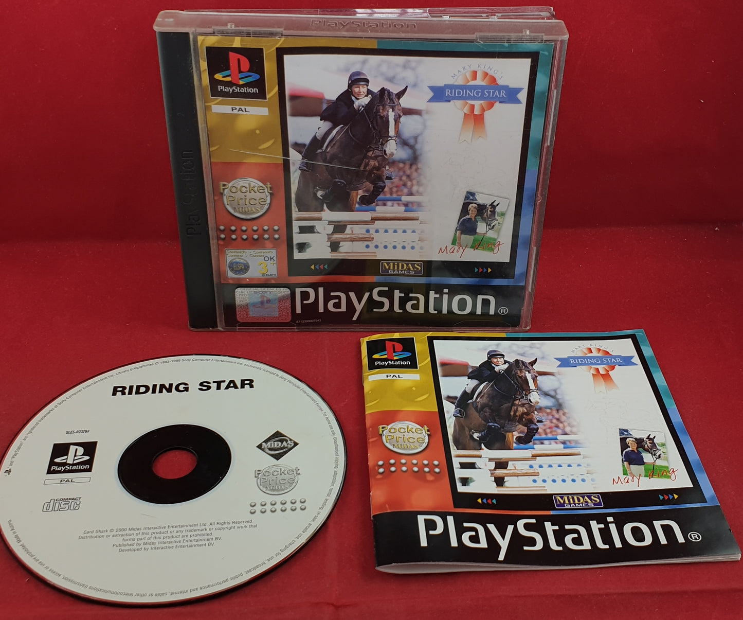 Riding Star Pocket Price Edition Sony Playstation 1 (PS1) Game