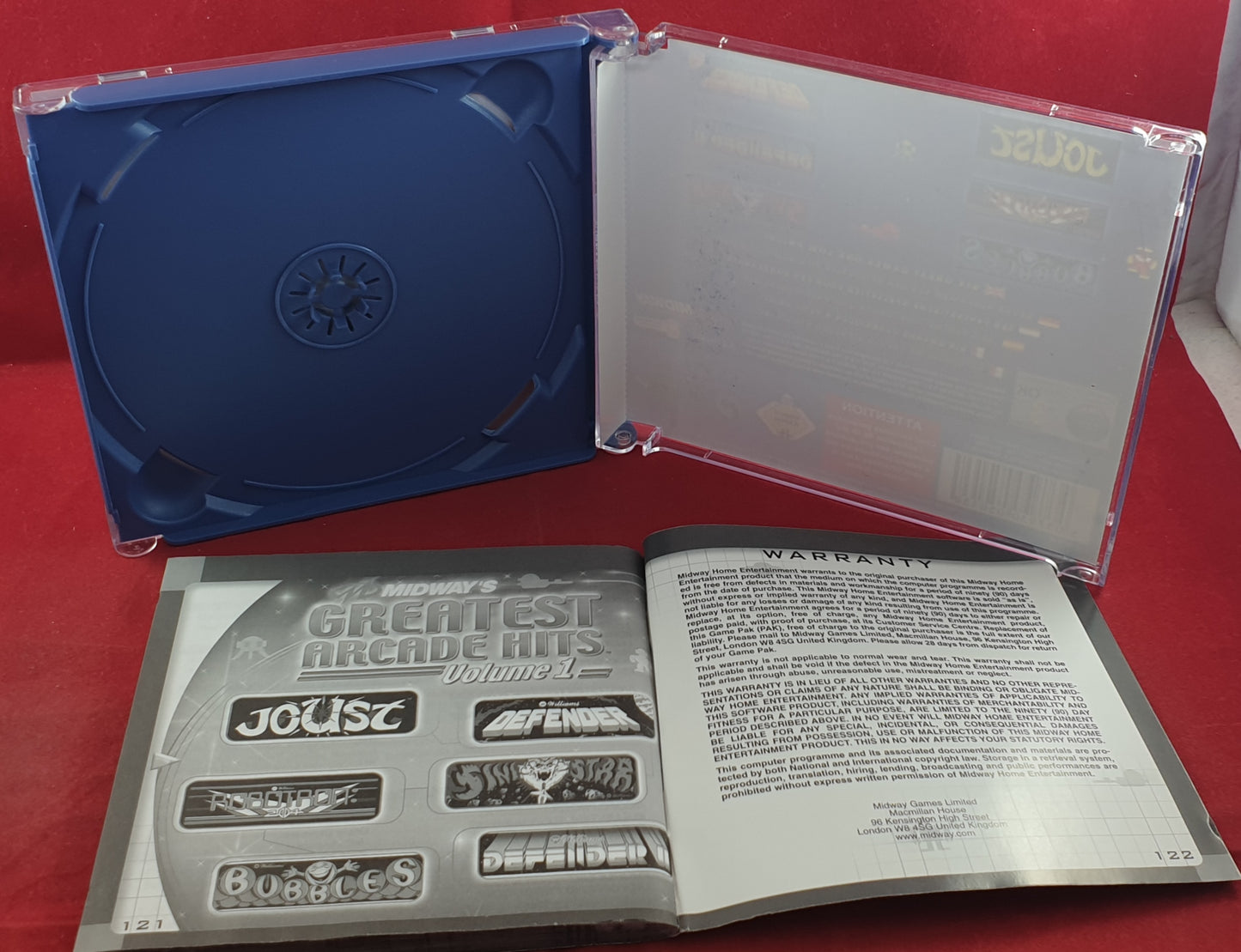 Midway's Greatest Arcade Hits Volume 1 Sega Dreamcast Game