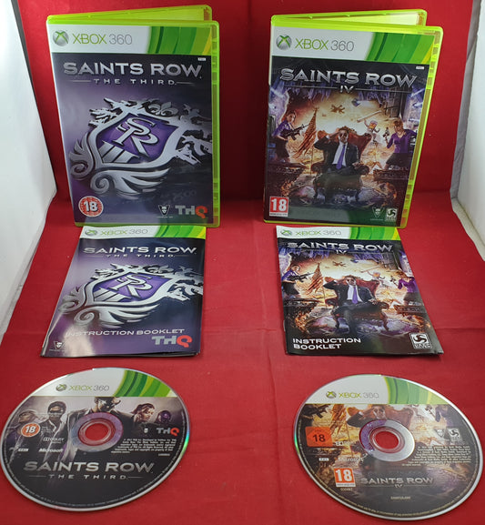 Saints Row the Third & IV Microsoft Xbox 360 Game