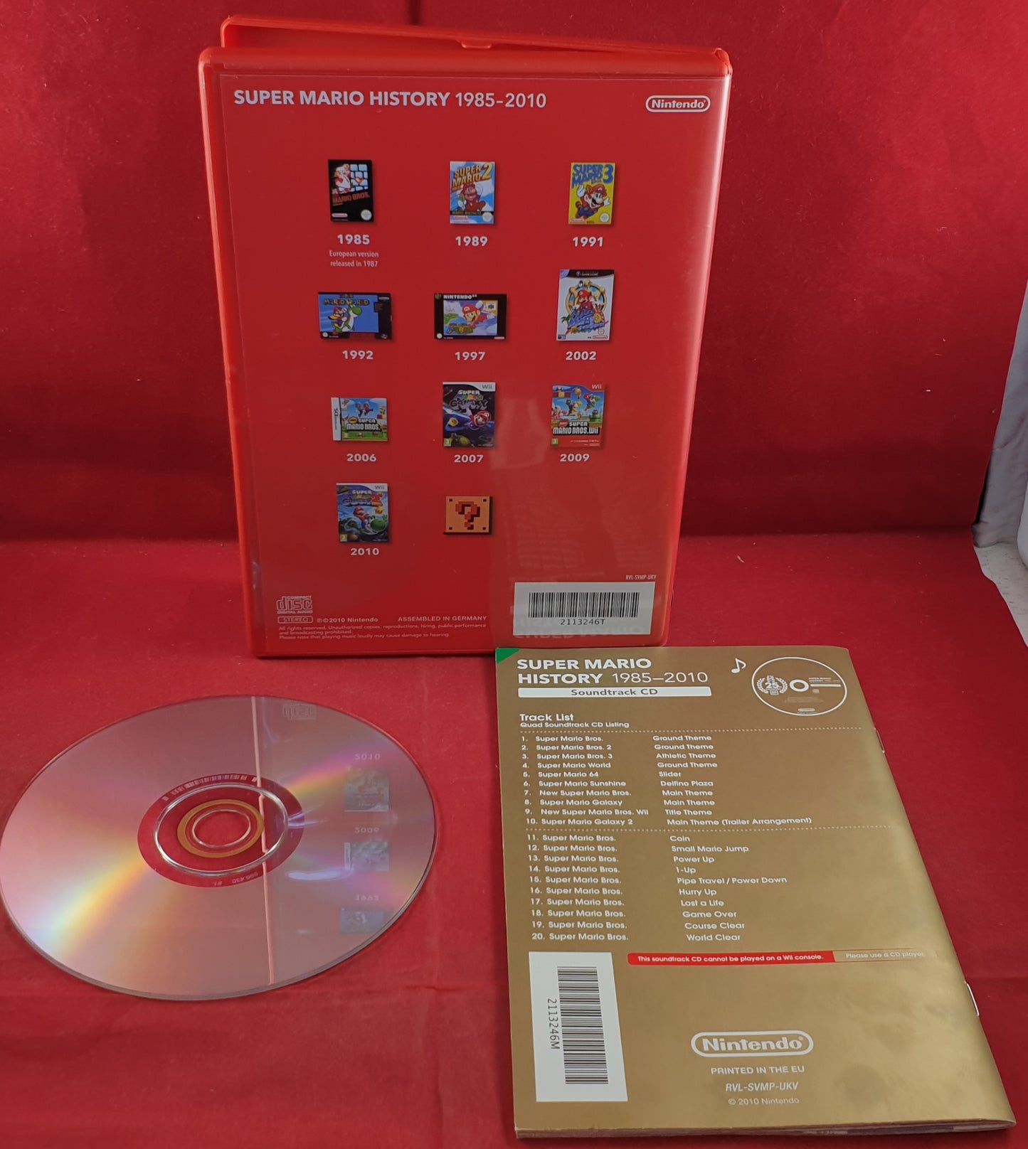Super Mario History 1985-2010 Audio CD