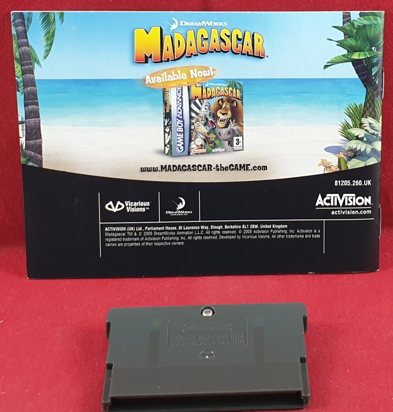 Madagascar Operation Penguin Cartridge & Manual Only Game Boy Advance –  Retro Gamer Heaven