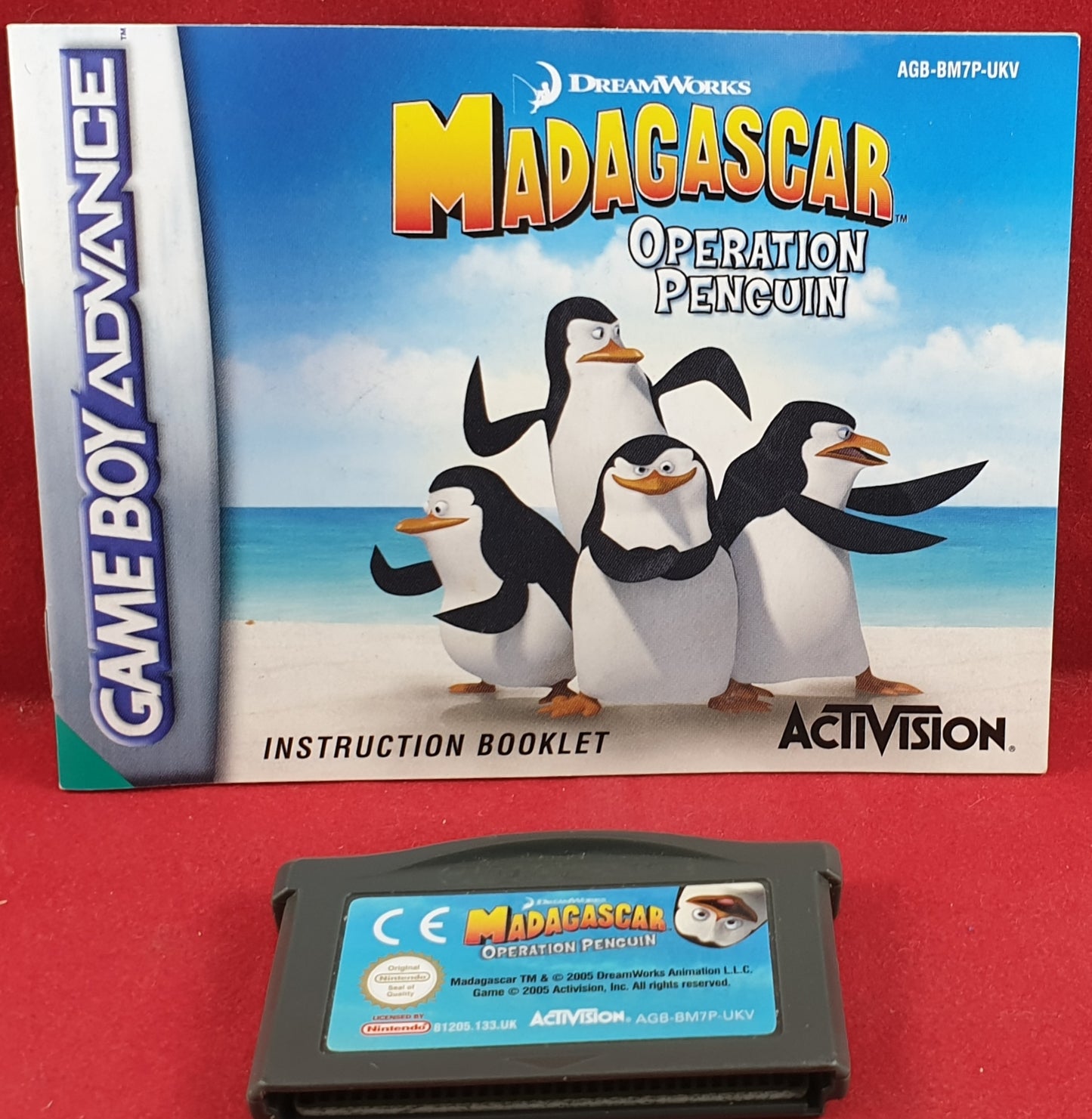 Madagascar Operation Penguin Cartridge & Manual Only Game Boy Advance –  Retro Gamer Heaven