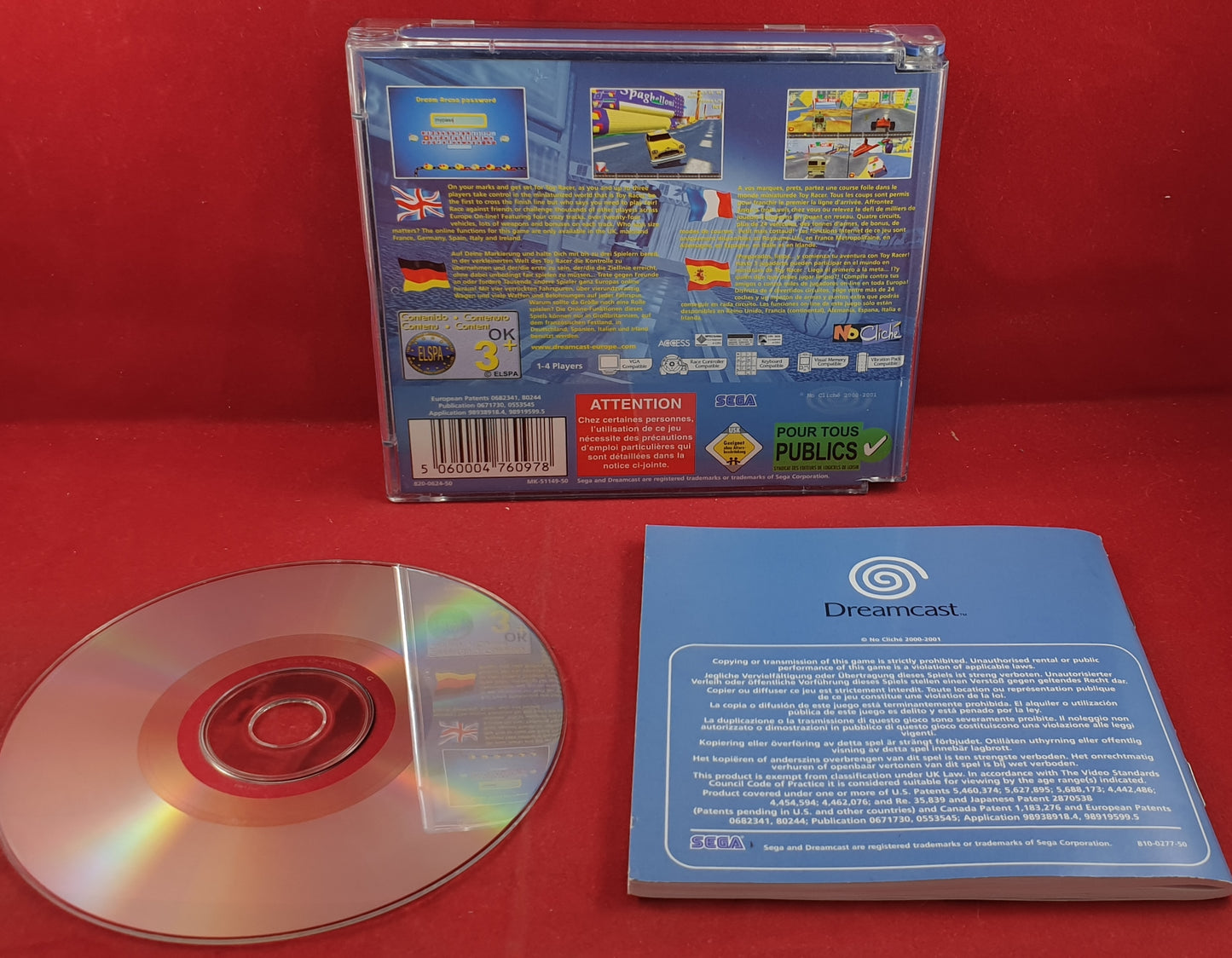 Toy Racer Sega Dreamcast Game