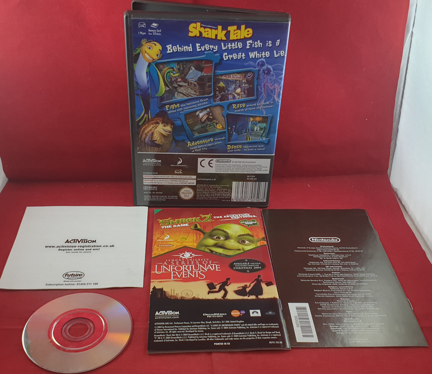 Shark Tale Nintendo GameCube Game