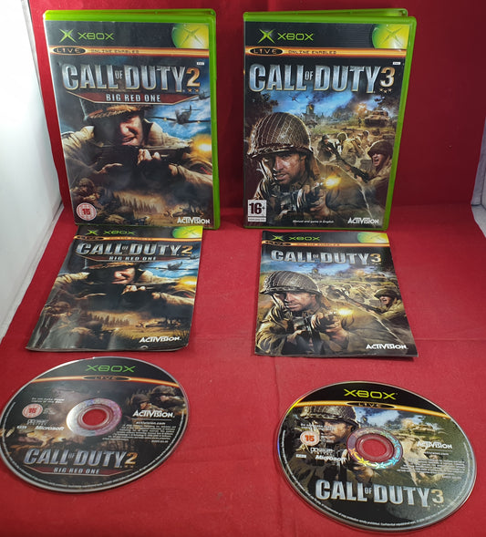 Call of Duty 2 & 3 Microsoft Xbox Game Bundle