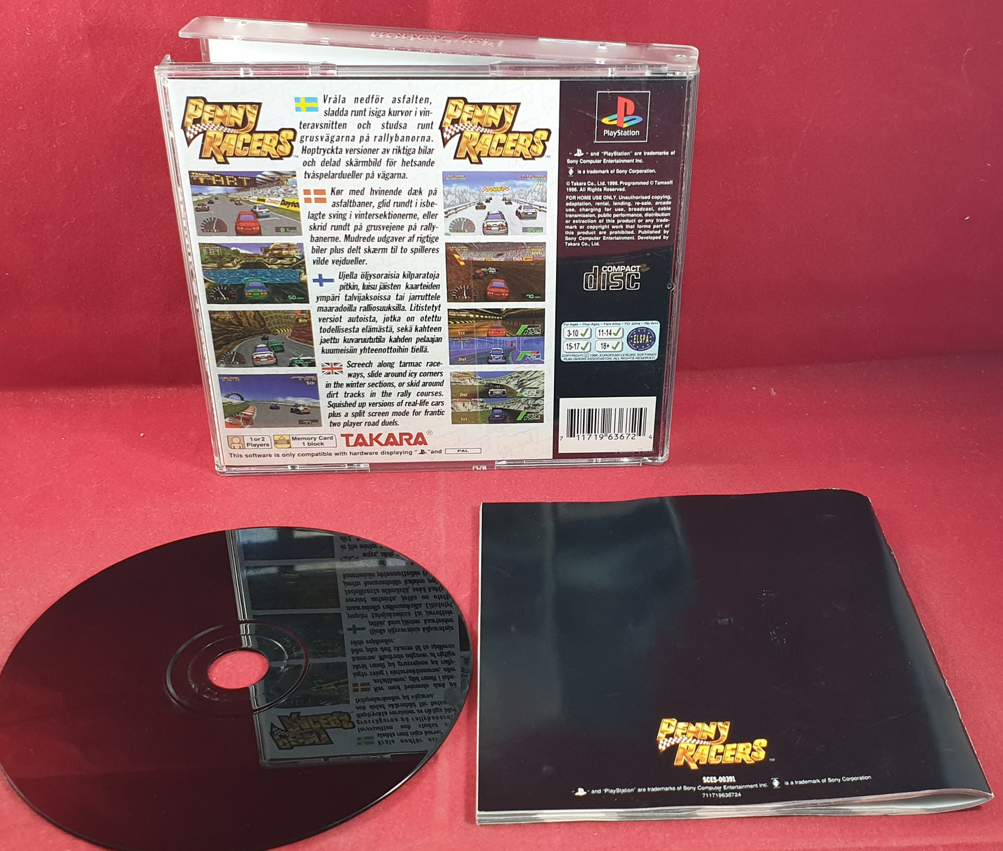 Penny Racers AKA Choro Q: Ver.1.02 Sony Playstation 1 (PS1) RARE Game