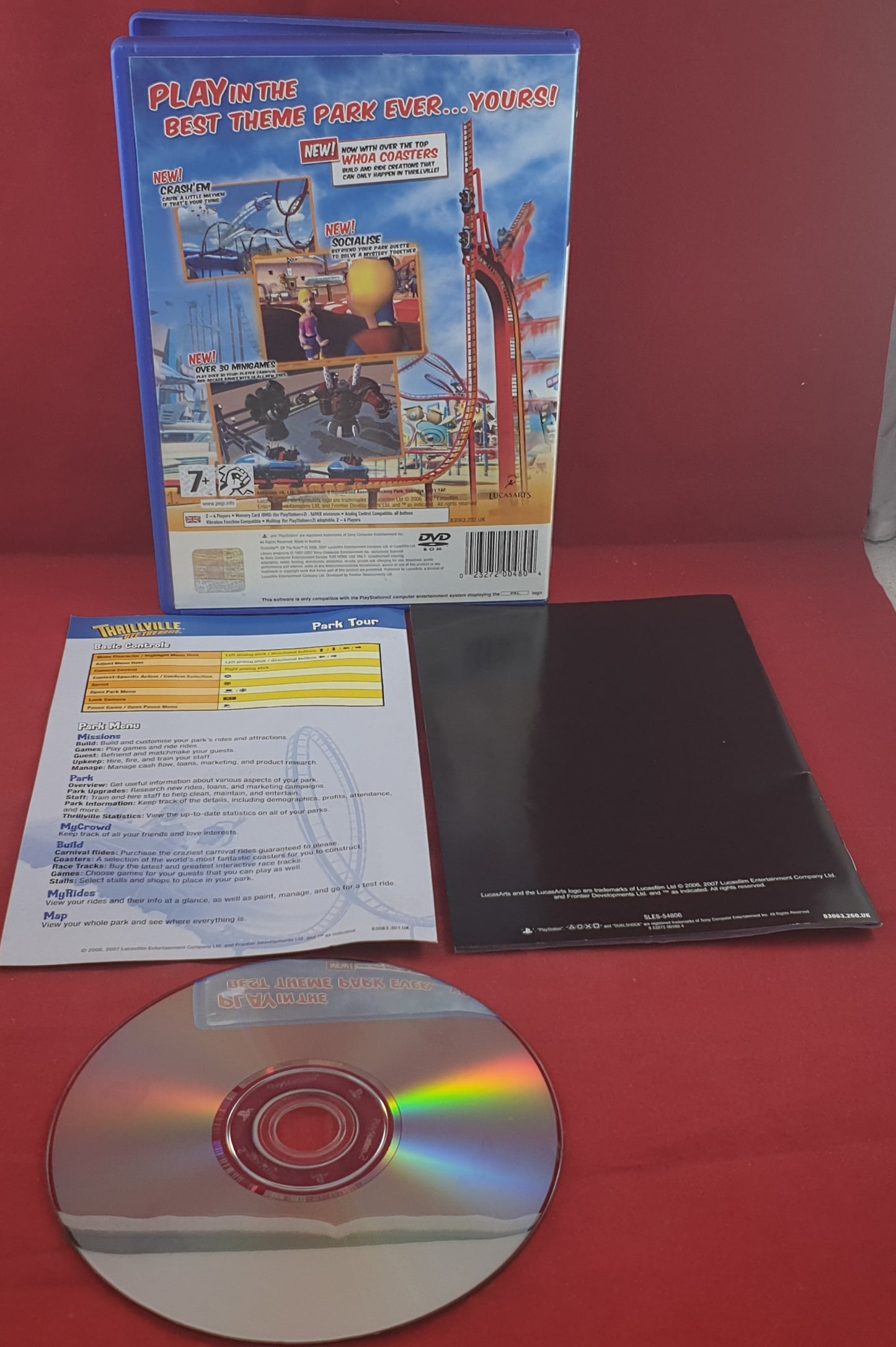 Thrillville off the Rails Sony Playstation 2 (PS2) Game