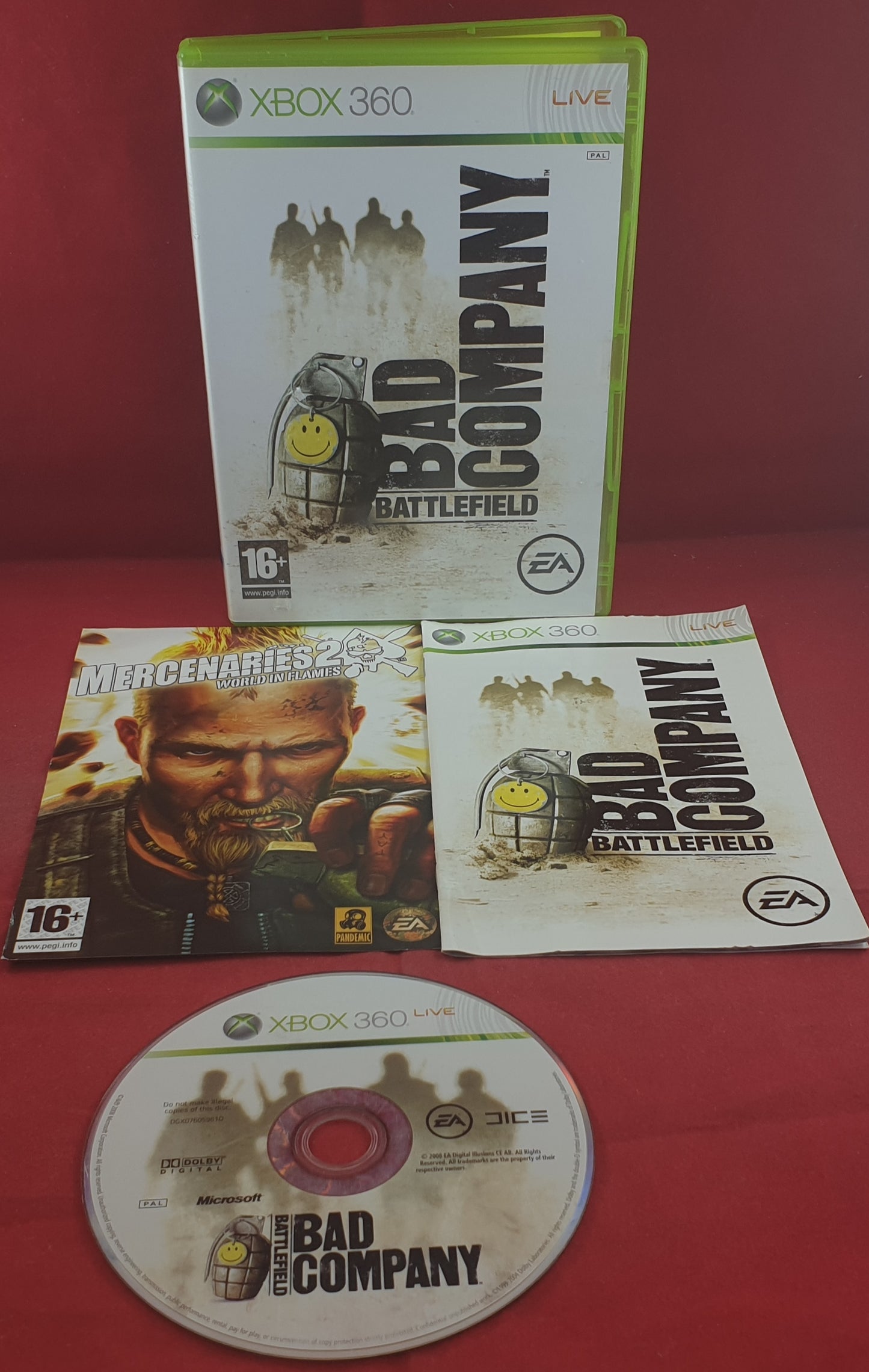 Battlefield Bad Company Microsoft Xbox 360 Game