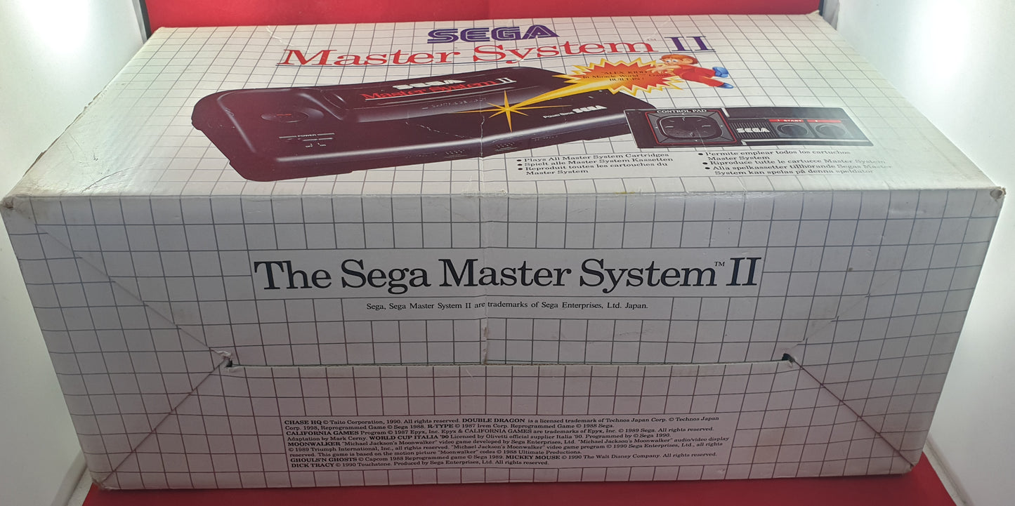 Boxed Sega Master System II Console with Alex Kidd Built in