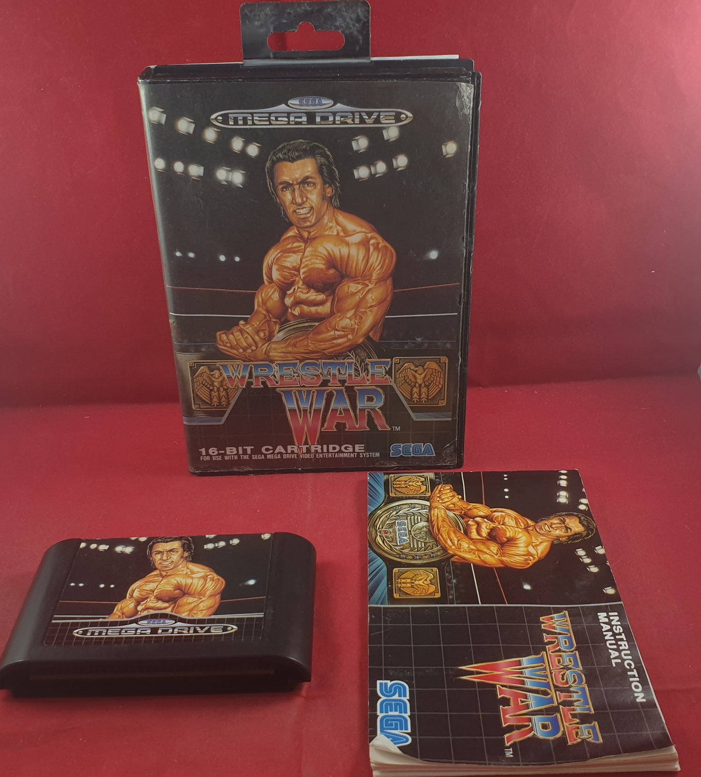 Wrestle War Sega Mega Drive Game