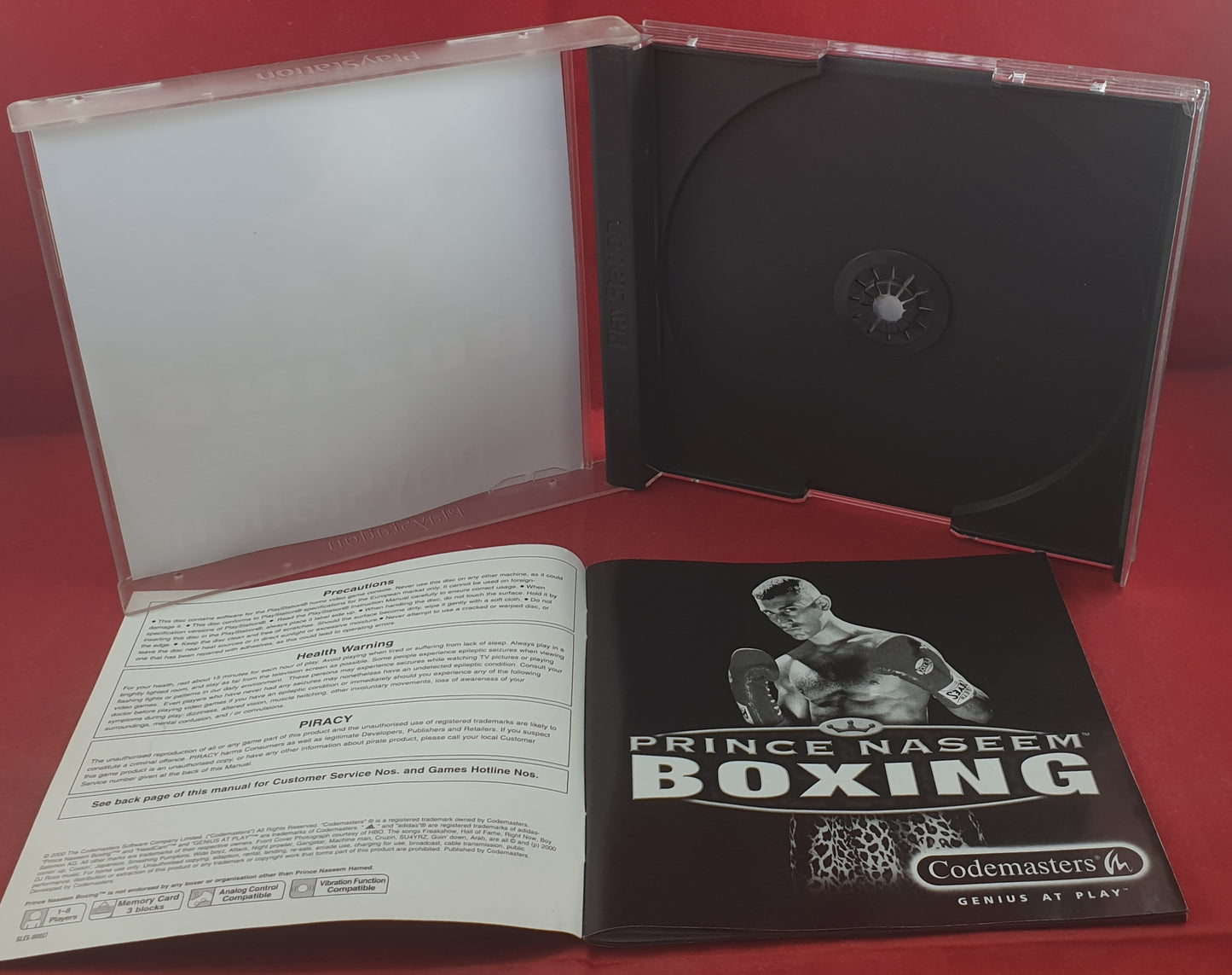 Prince Naseem Boxing AKA Mike Tyson Boxing Sony Playstation 1 (PS1) Game