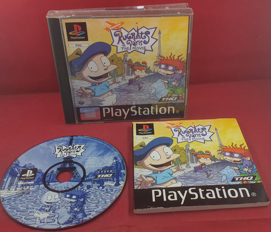 Rugrats in Paris the Movie Sony Playstation 1 (PS1) Game