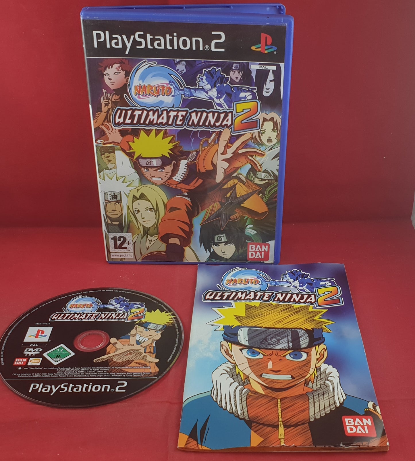 Naruto Ultimate Ninja 2 Sony Playstation 2 (PS2) Game