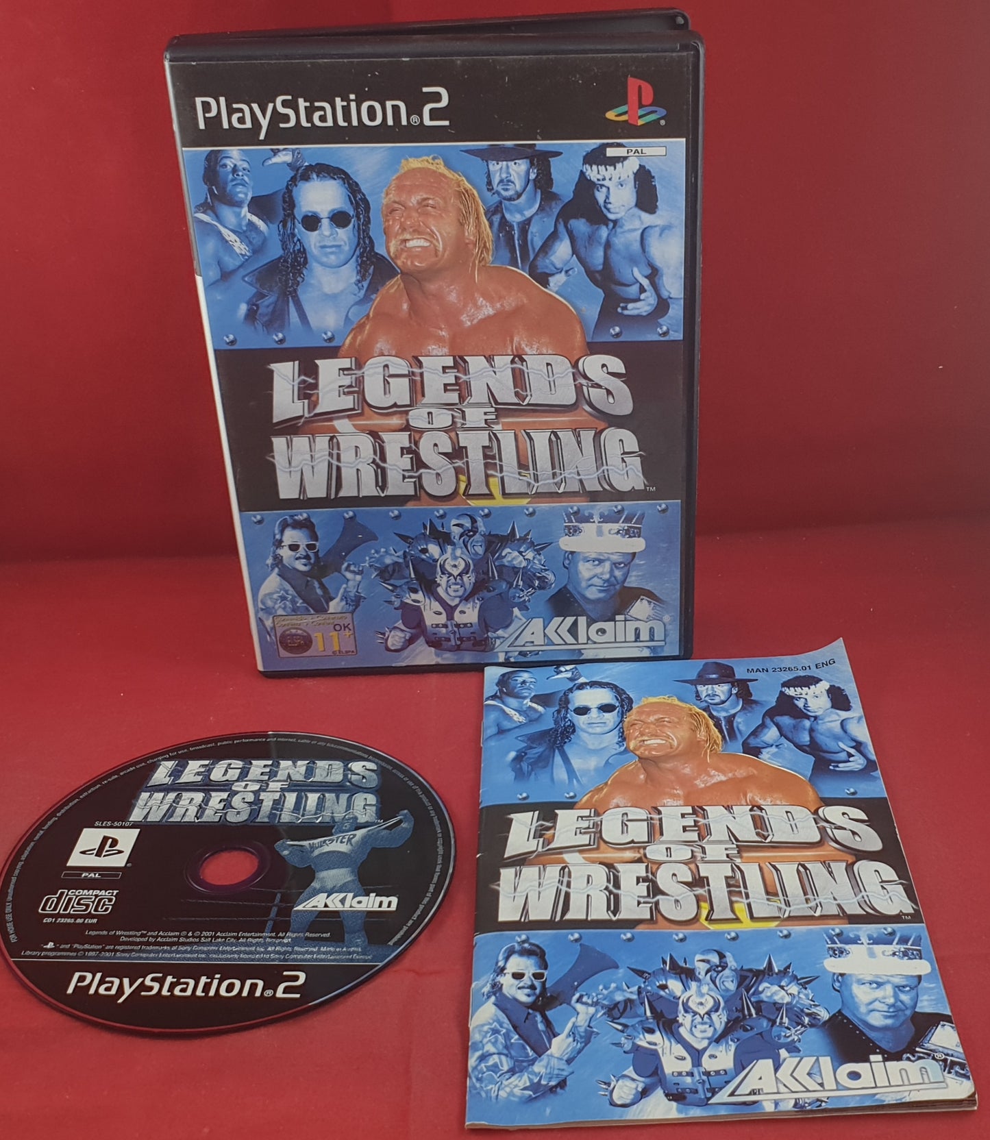 Legends of Wrestling Sony Playstation 2 (PS2) Game