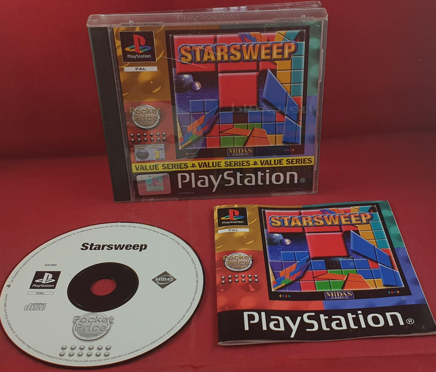 Starsweep Sony Playstation 1 (PS1) Game
