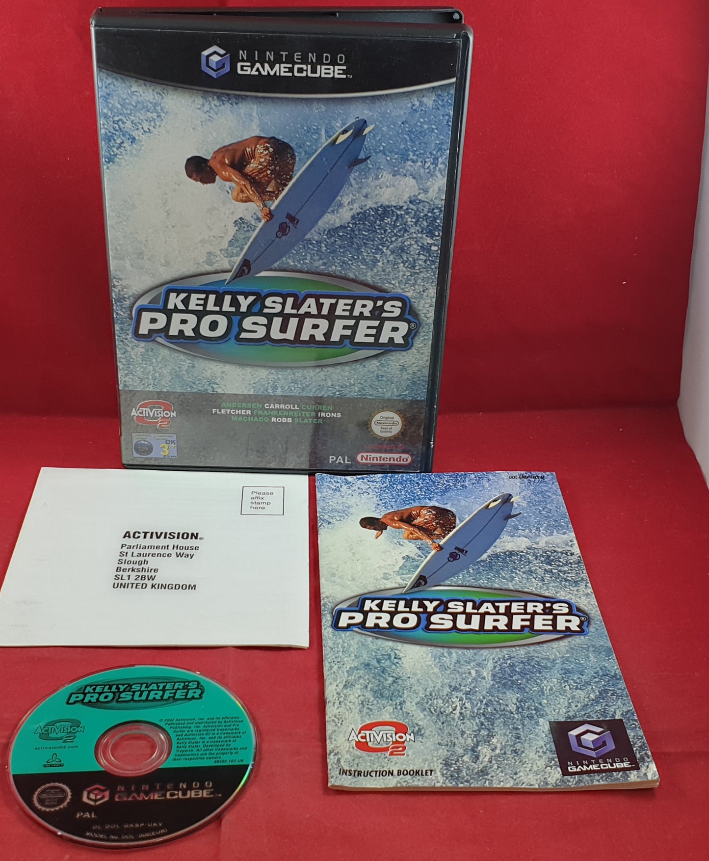Kelly Slater's Pro Surfer Nintendo GameCube Game