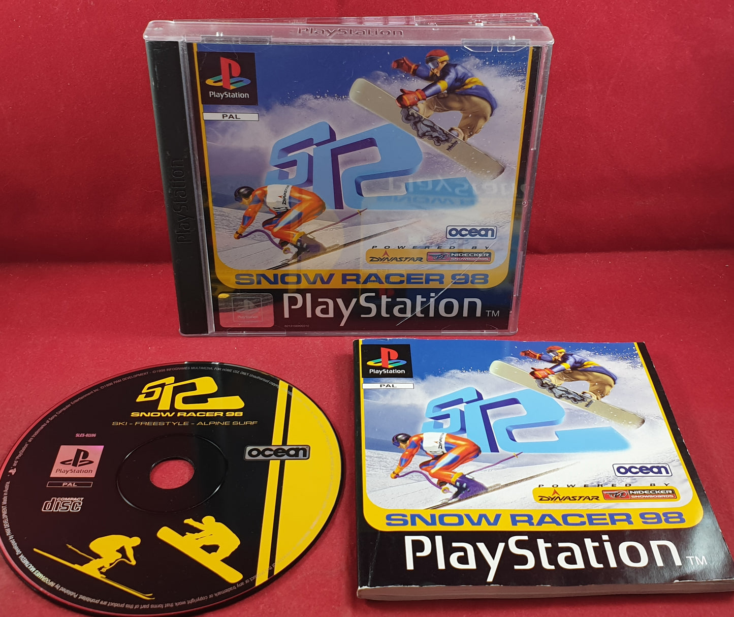 Snow Racer 98 Sony Playstation 1 (PS1) Game