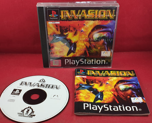 Invasion Sony Playstation 1 (PS1) RARE Game