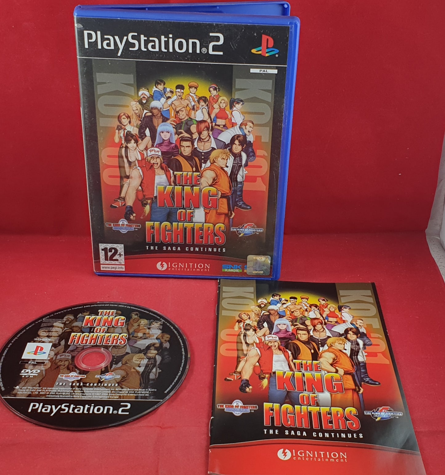 The King of Fighters 2000 - 2001 Sony Playstation 2 (PS2) Game