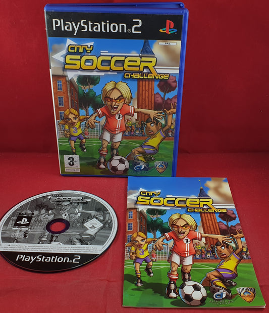 City Soccer Challenge Sony Playstation 2 (PS2) Game