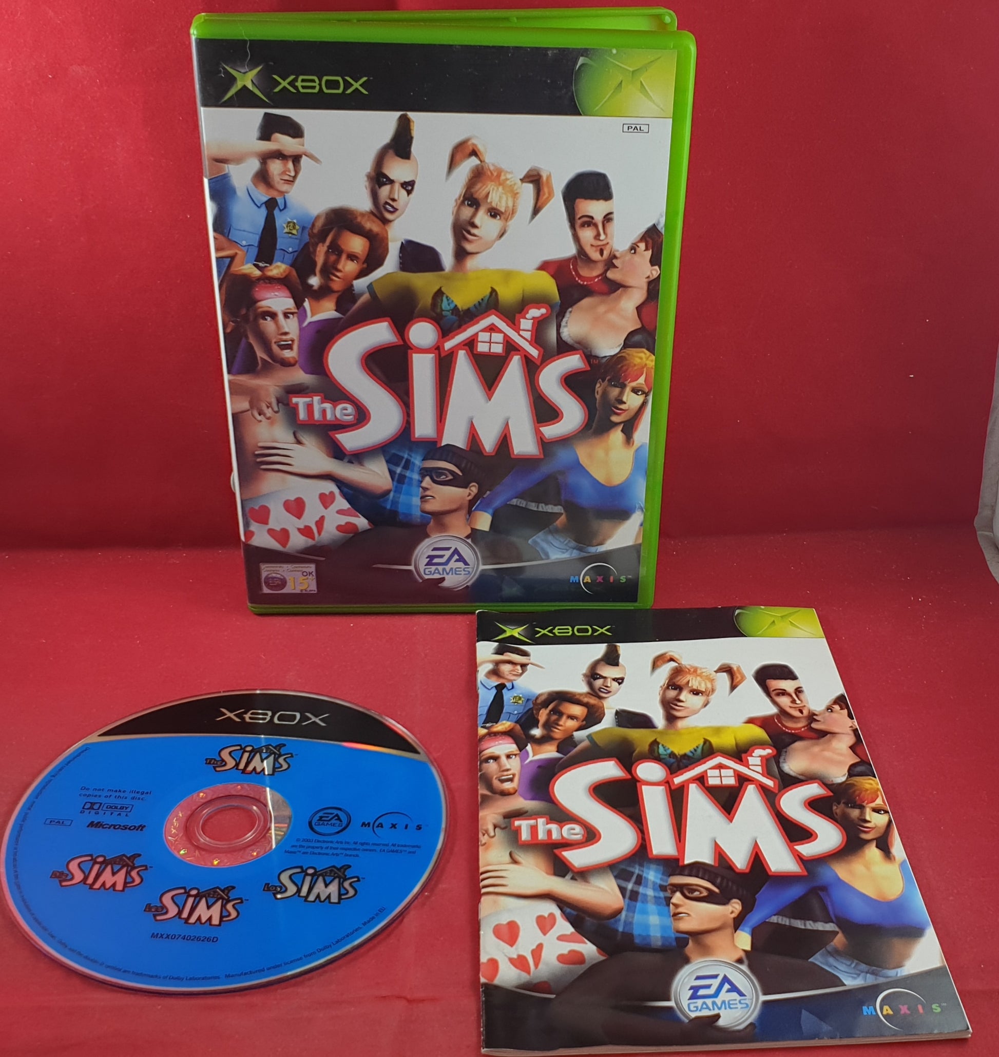 The Sims Microsoft Xbox Game – Retro Gamer Heaven