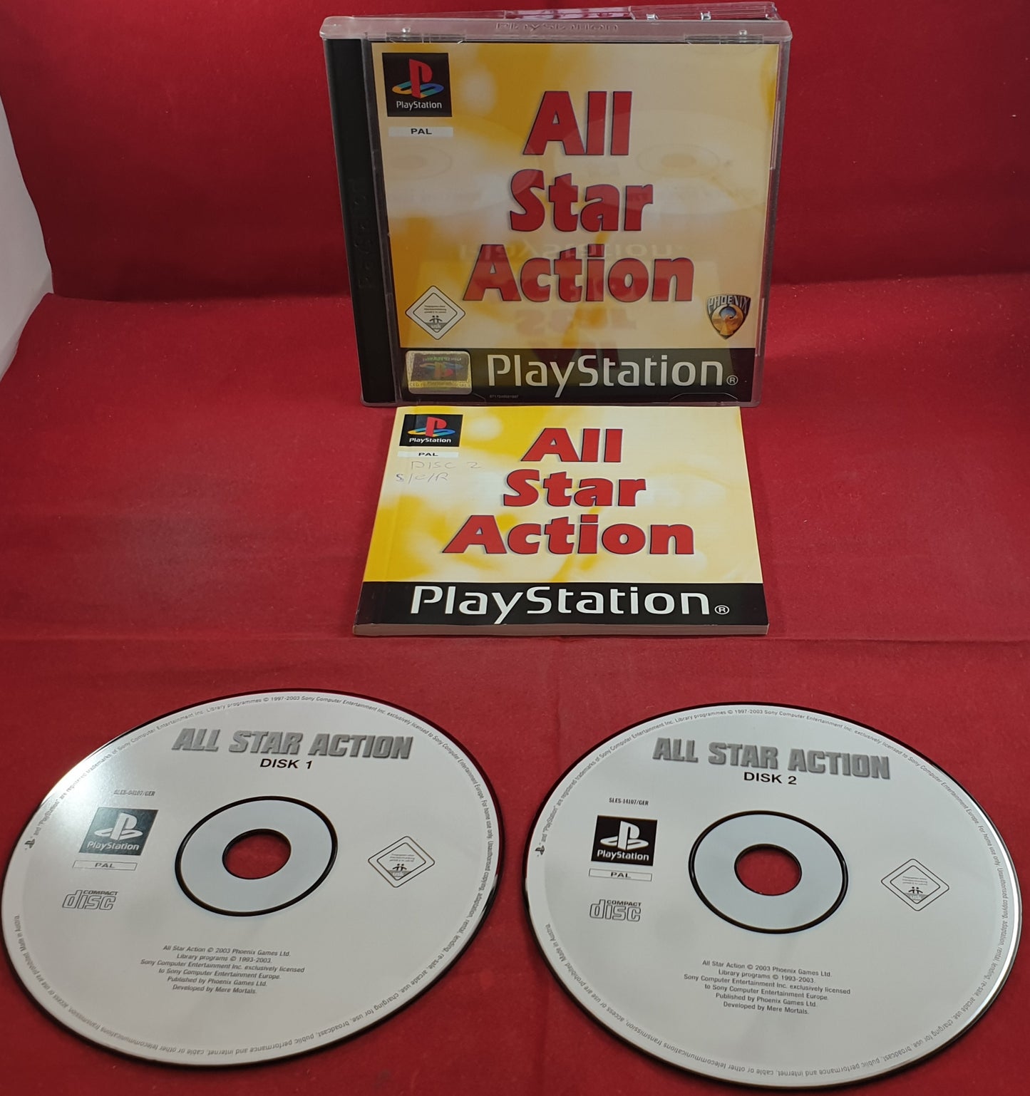 All Star Action Sony Playstation 1 (PS1) Game
