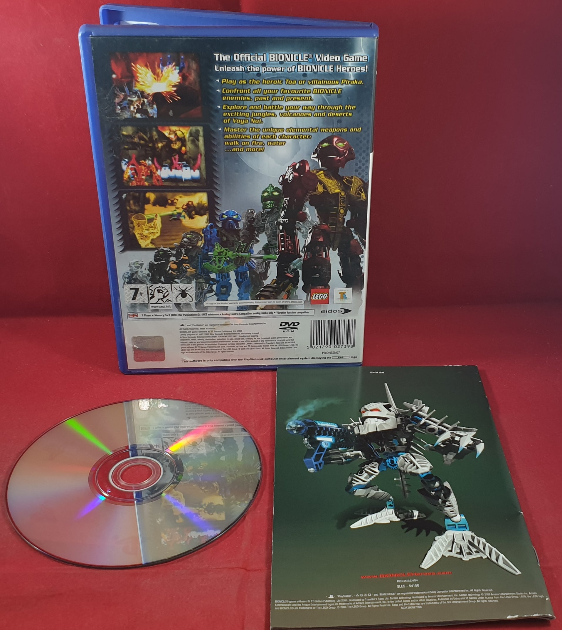 Bionicle Heroes Sony Playstation 2 (PS2) Game – Retro Gamer Heaven