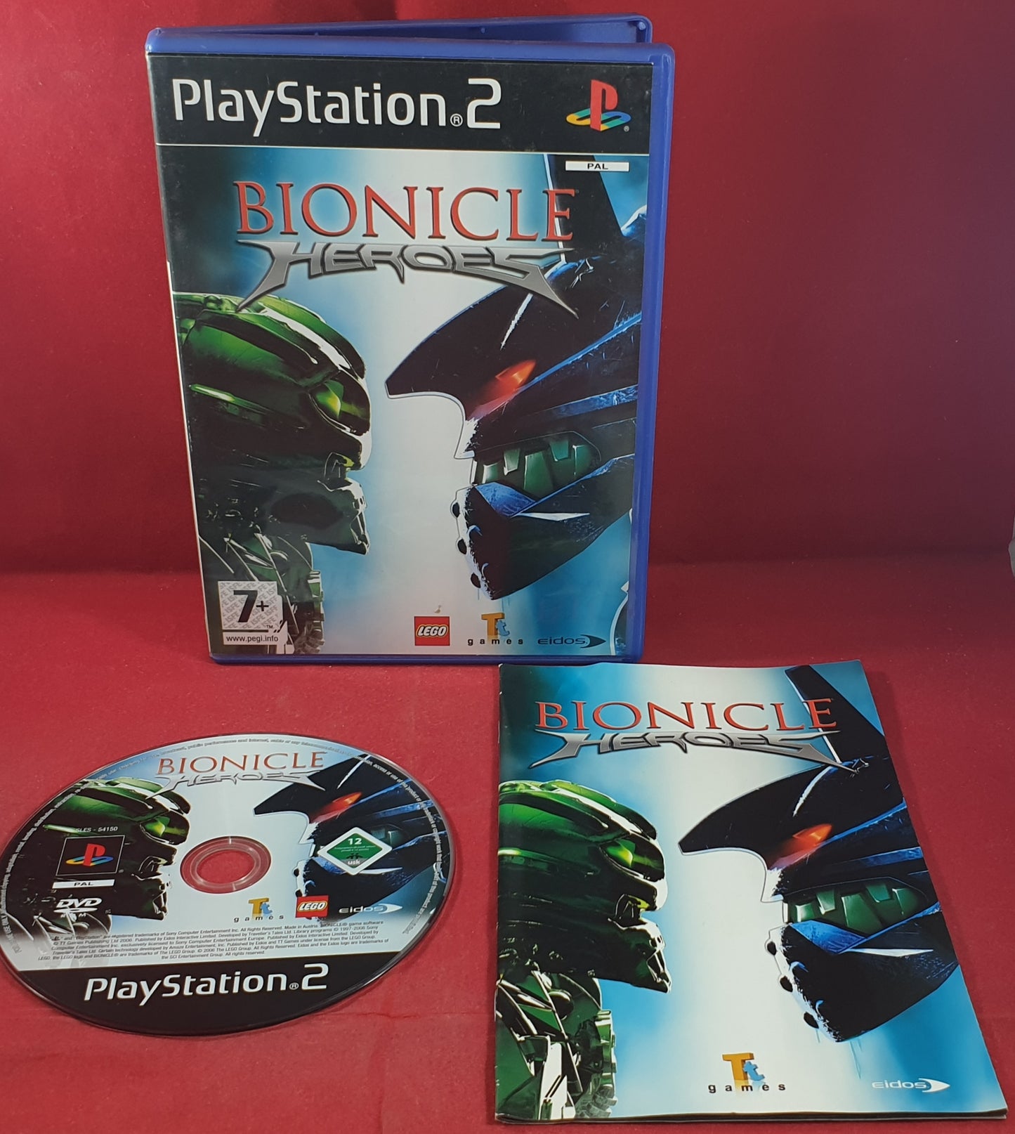 Bionicle Heroes Sony Playstation 2 (PS2) Game