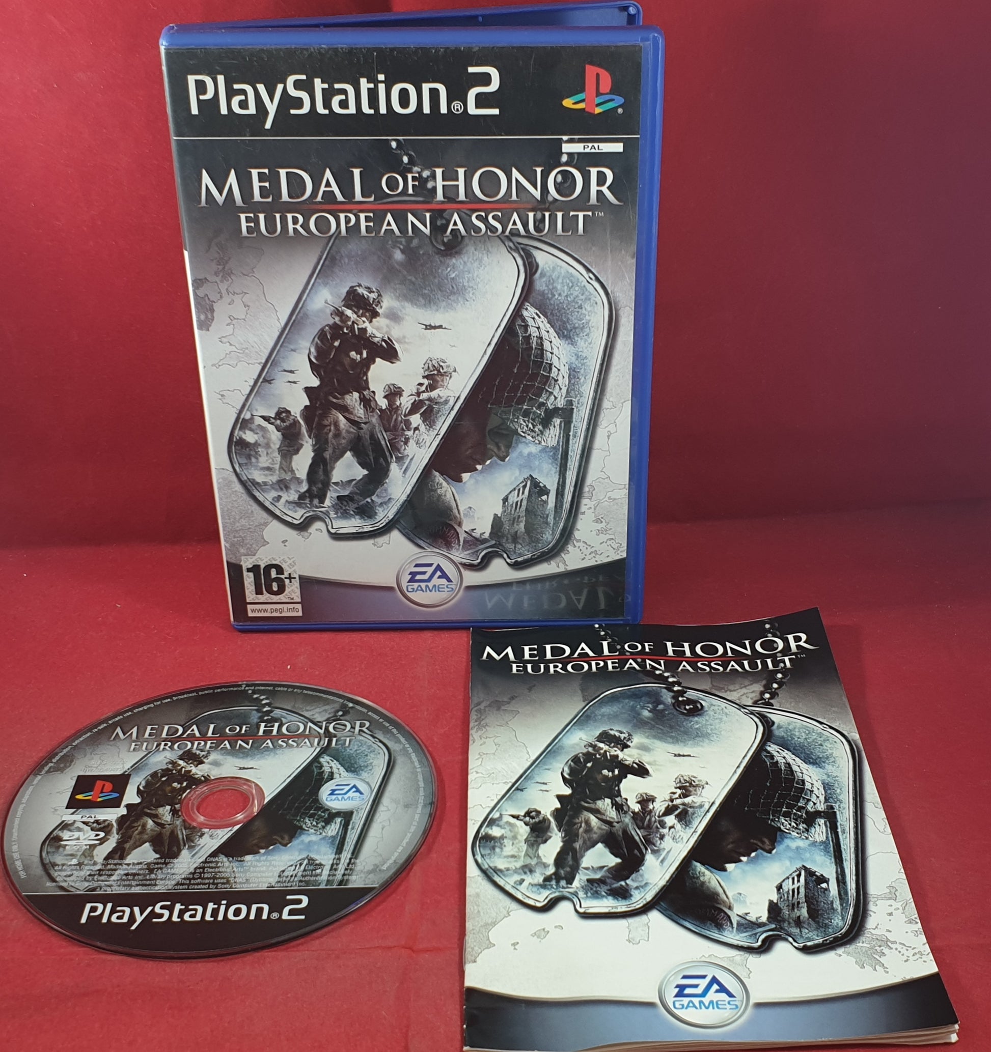 Medal of Honor European Assault Sony Playstation 2 (PS2) Game