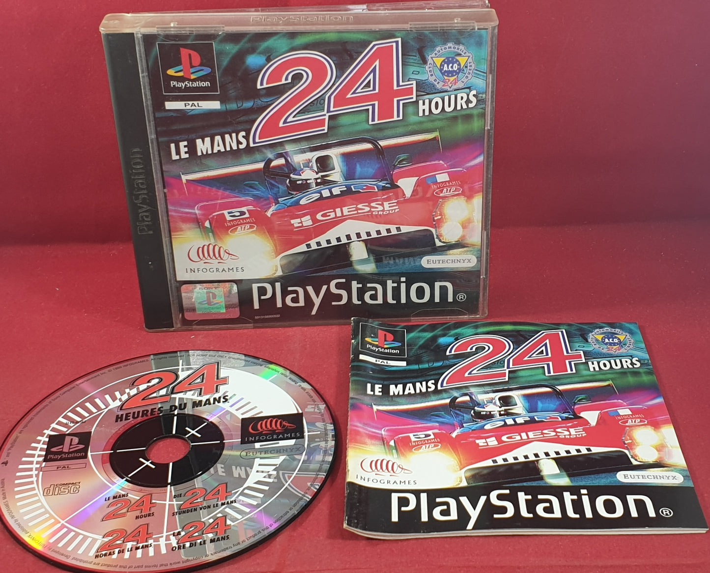 Le Mans 24 Hours AKA Test Drive Le Mans Sony Playstation 1 (PS1) Game
