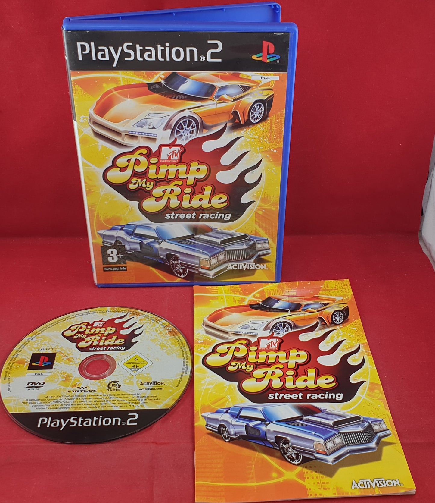 MTV Pimp My Ride Street Racing Sony Playstation 2 (PS2) Game