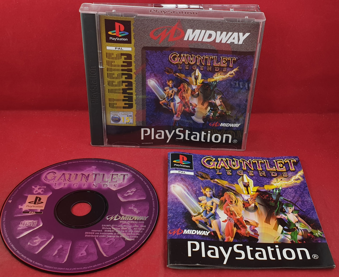 Gauntlet Legends Sony Playstation 1 (PS1) Game