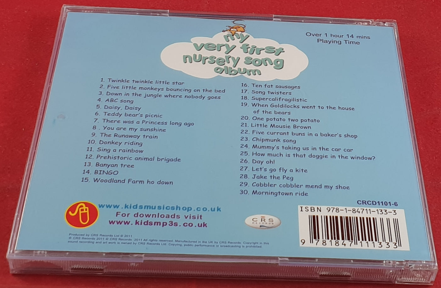 Brand New and Sealed My Very First Nursery Song Album Audio CD