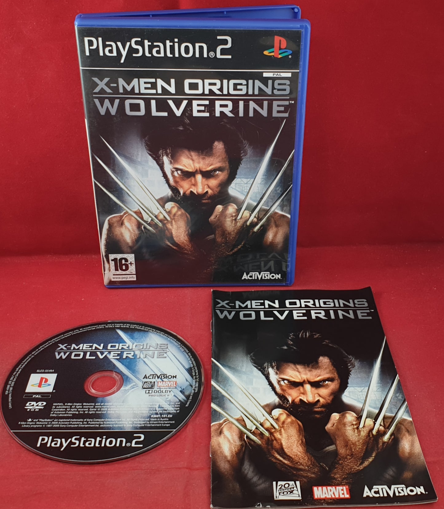 X-Men Origins Wolverine Sony Playstation 2 (PS2) Game