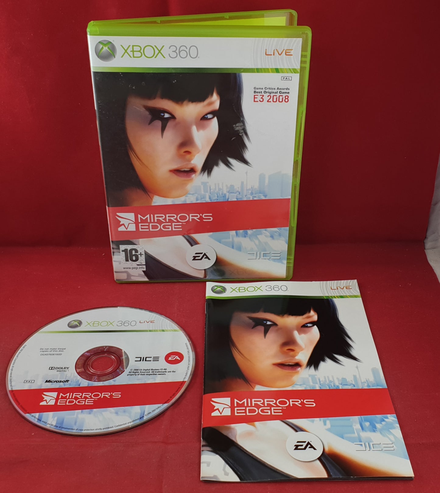 Mirror's Edge Microsoft Xbox 360 Game