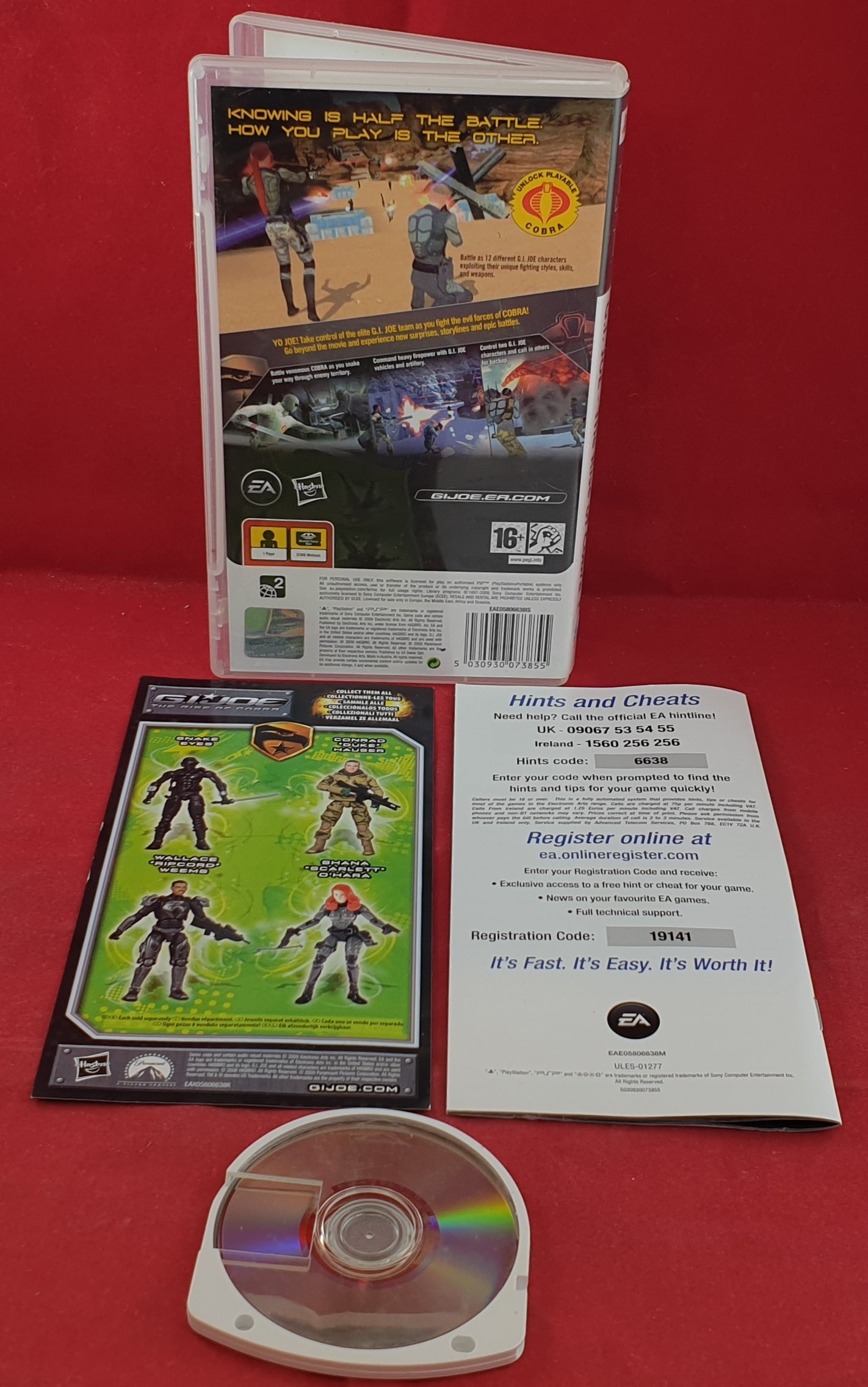 G.I. Joe the Rise of Cobra Sony PSP Game