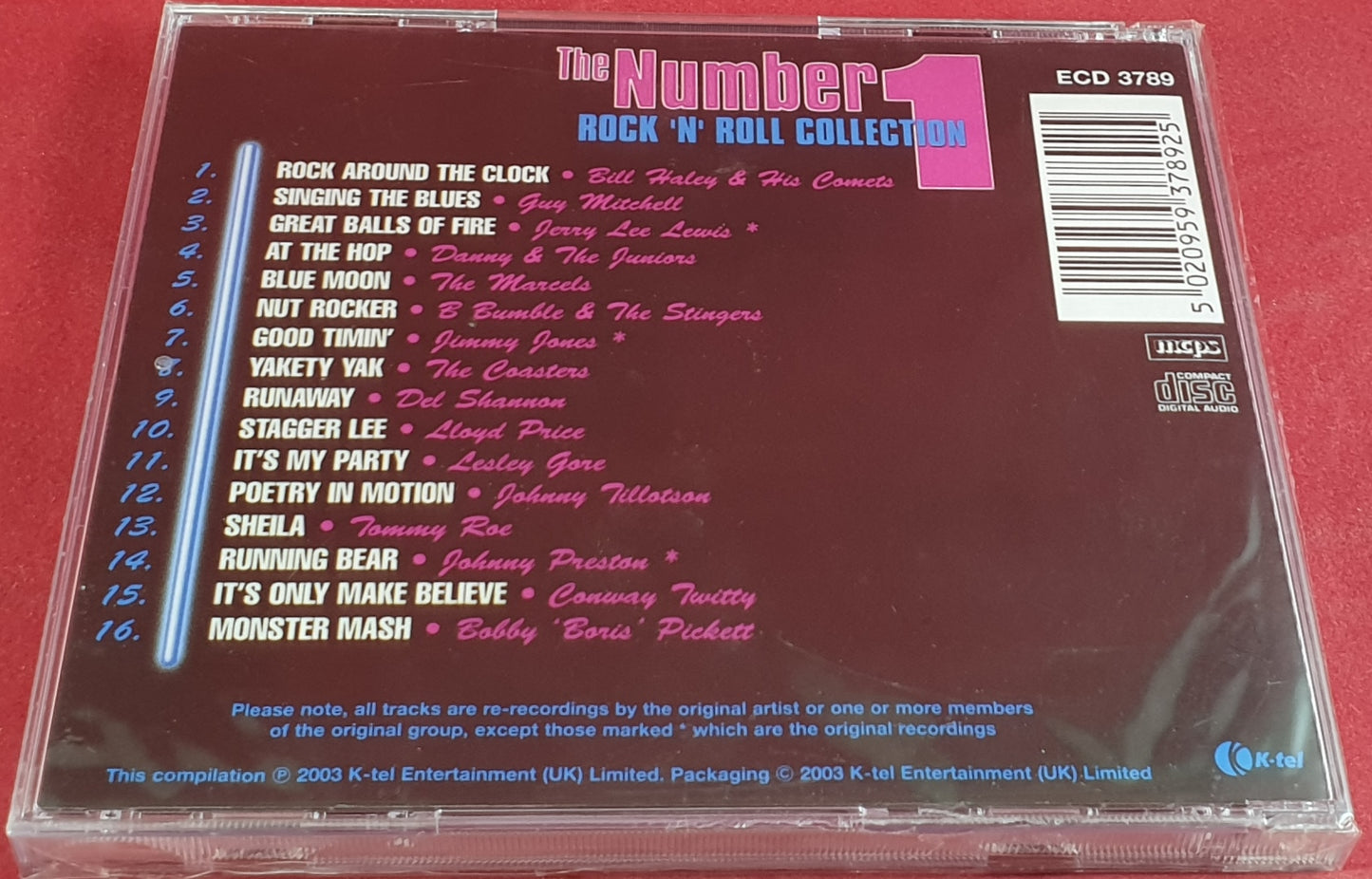 Brand New and Sealed The Number 1 Rock 'n' Roll collection Audio CD