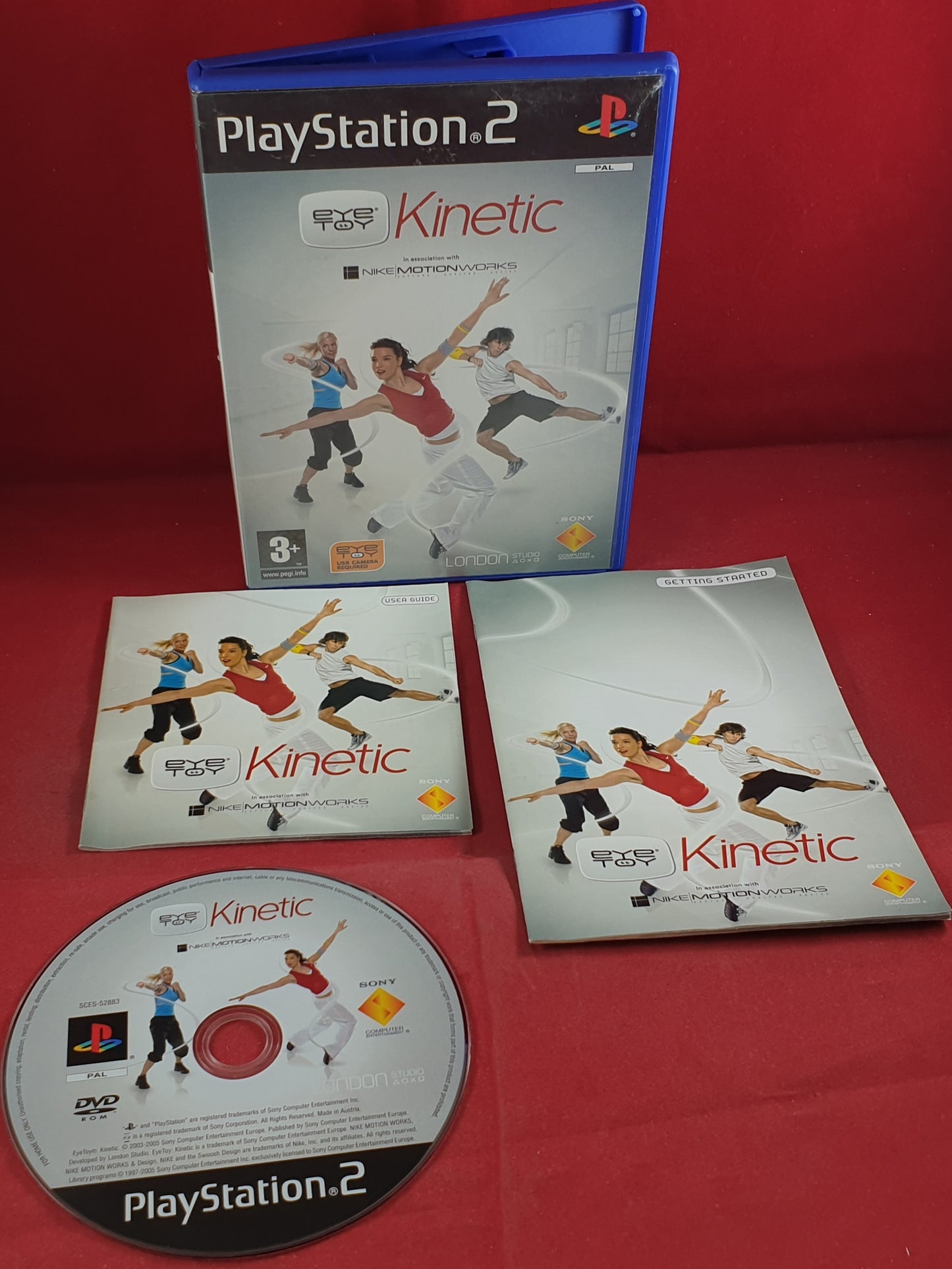 Eyetoy Kinetic Sony Playstation 2 (PS2) Game