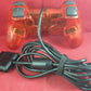 Crystal Red Official Sony Playstation 2 (PS2) Controller Accessory
