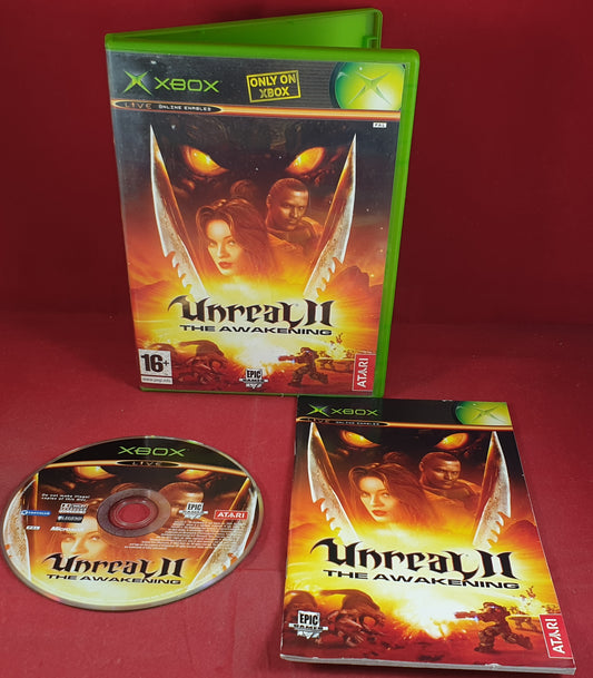 Unreal II the Awakening Microsoft Xbox Game