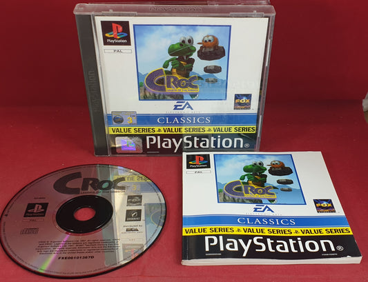 Croc Legend of the Gobbos Value Series Sony Playstation 1 (PS1) Game
