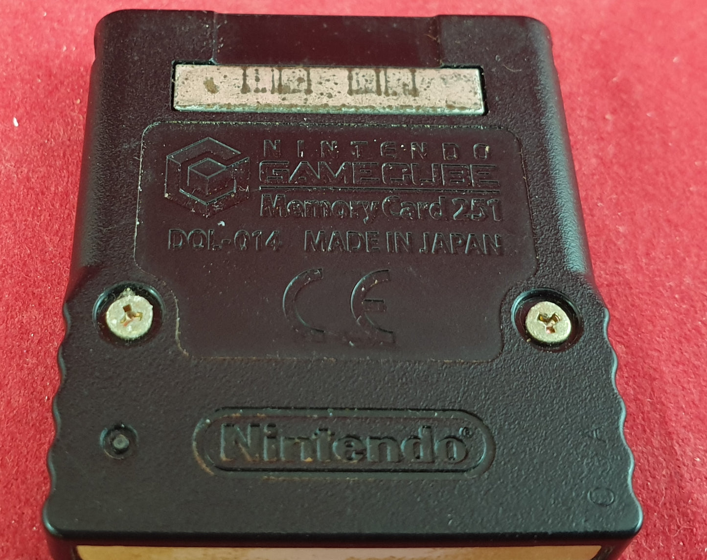 Nintendo GameCube 251 Memory Card Accessory