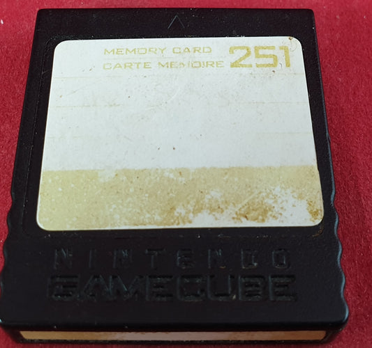 Nintendo GameCube 251 Memory Card Accessory