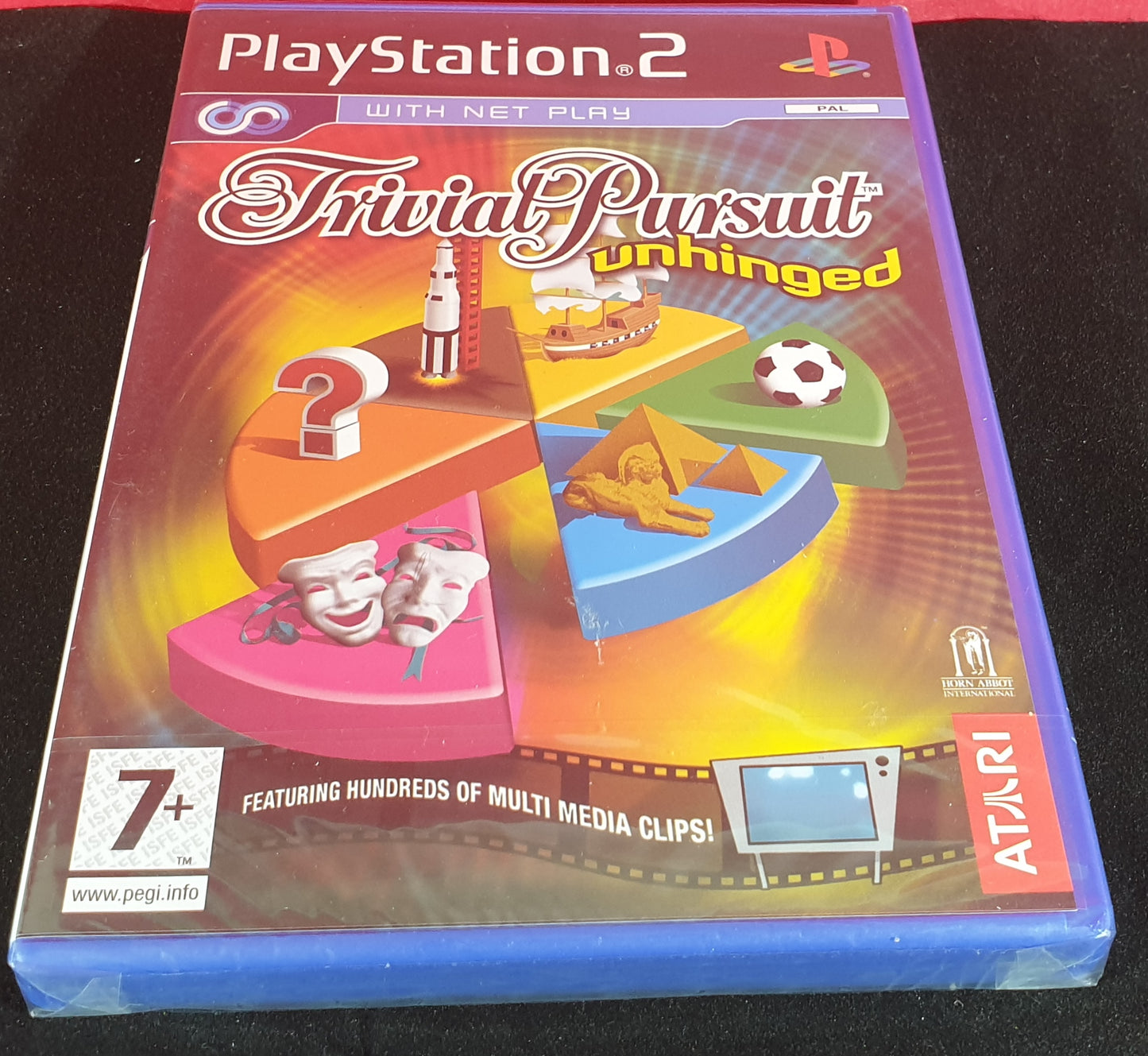 Brand New and Sealed Trivial Pursuit Unhinged Sony Playstation 2 (PS2) Game