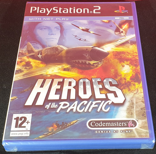Brand New and Sealed Heroes of the Pacific Sony Playstation 2 (PS2) Game