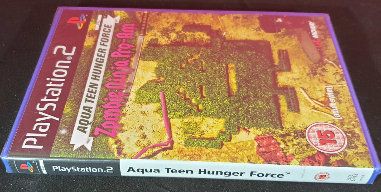 Brand New and Sealed Aqua Teen Hunger Force Sony Playstation 2 (PS2) Game